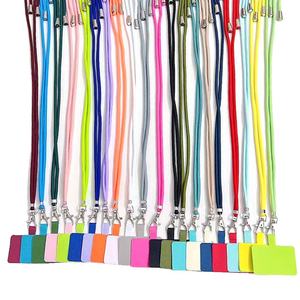 Cordon universel long transparent avec patch promotionnel, réglable, personnalisable avec LOGO, pour téléphone portable, collier bandoulière, sangle de téléphone, lanière - Product Image 3