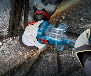 Amoladora Angular Inalámbrica GWS18V-11S, Máquina de Corte Eléctrica sin Escobillas, Compatible con Batería <span class=keywords><strong>BOSCH</strong></span> de 18V, Velocidad Ajustable, 1100W - Product Image 5