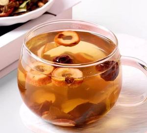 Té suelto con sabor a hoja de loto de ciruela de 100g, ciruela negra infundida con un toque de bolsa de té estilo Zen-Drink - Product Image 4