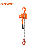 Palans à levage manuel de haute qualité TOYO-INTL, vente chaude, type LBG, 0,8T-9T, commande manuelle