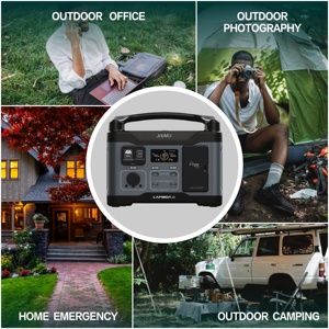 Senci 600W Trạm điện di động 220V cắm trại khẩn cấp Nhà up trạm năng lượng mặt trời di động cung cấp điện di động - Product Image 4