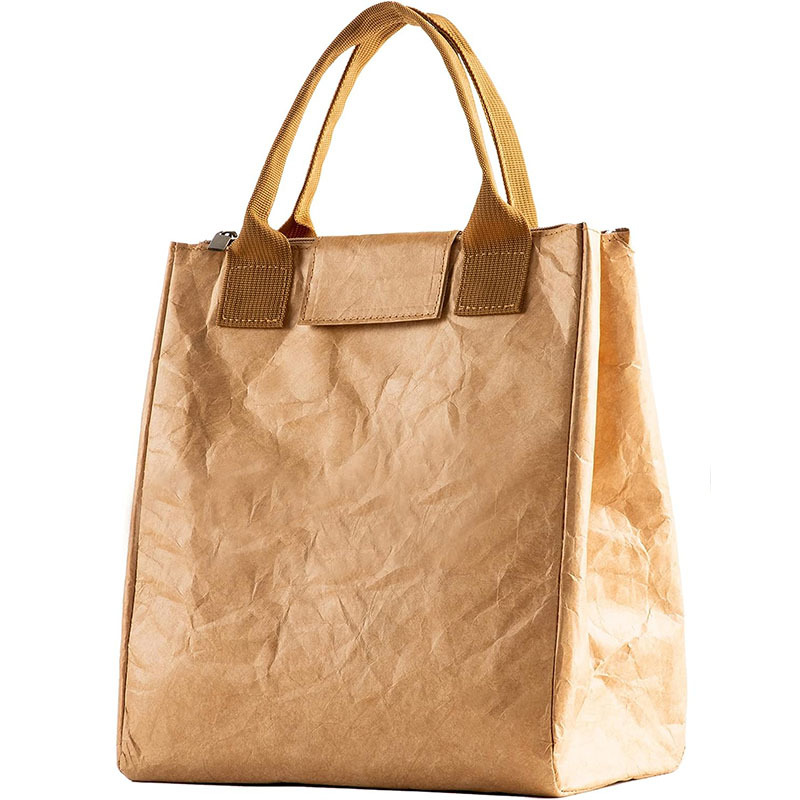 Factory Personalized Eco Friendly Dupont Lunch Bags Custom Tyvek Insulated Thermal Cooler Tote Bag