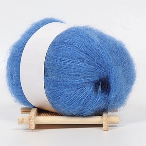 Cynthia angora sợi như thỏ tóc <span class=keywords><strong>polyester</strong></span> và nylon pha trộn mohair sợi pha trộn màu mohair sợi - Product Image 6