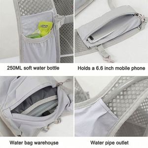 Sports Vest <b>Backpack</b> for Cycling Running Hiking Cross Country Bicycle Racing Marathon Versatile Breathable Outdoor Sports Bag - Product Image 5