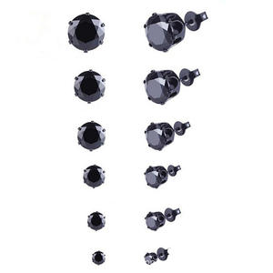 <span class=keywords><strong>Orecchini</strong></span> Unisex in <span class=keywords><strong>Acciaio</strong></span> Inossidabile Stile Vintage di Tendenza con Zirconia Cubica Trasparente, <span class=keywords><strong>Orecchini</strong></span> a Perno Vintage con Perle e Diamanti per <span class=keywords><strong>Uomo</strong></span> e Donna, Offerta Economica - Product Image 5