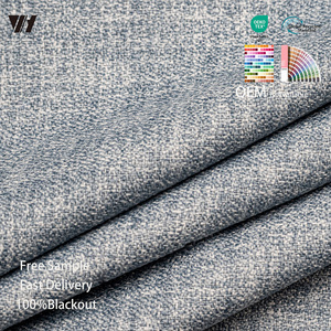 Personnalisation OEM/ODM, vente en gros, tissu <span class=keywords><strong>occultant</strong></span> en velours tissé 100% polyester, imperméable, ignifuge, isolant <span class=keywords><strong>thermique</strong></span> - Product Image 2