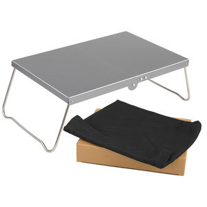 <span class=keywords><strong>Mini</strong></span> <span class=keywords><strong>table</strong></span> pliable en alliage d'aluminium légère de barbecue isolé par café de pique-nique de <span class=keywords><strong>Camping</strong></span> portatif extérieur - Product Image 2