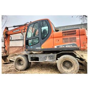 Excavadora de Ruedas Usada Barata Doosan DX150W, Maquinaria Hidráulica de Alta Potencia en Venta - Product Image 1