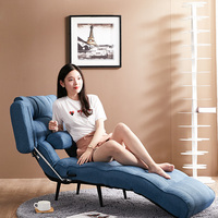 Fauteuil inclinable multifonction pliable Kino OEM ODM pour hôtel, villa, complexe hôtelier, projet commercial, sur mesure, vente en gros, directement de l'usine