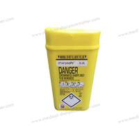 Petit conteneur médical jetable, élimine les couteaux de cuisine, 0,2 l
