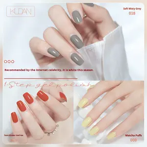 Vernis à ongles KUDAN, plusieurs couleurs, haute qualité, vente en gros, rencontre Yingcai, paillettes, à base d'eau, pelable, séchage rapide, inodore - Product Image 2