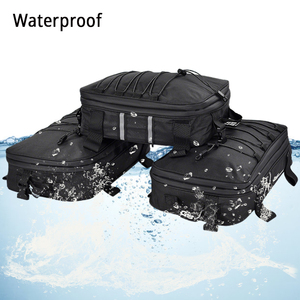 Accesorios de modificación de motocicleta adecuados para <span class=keywords><strong>BMW</strong></span> R1200GS 1250GS ADV bolsa de equipaje impermeable de aluminio - Product Image 5