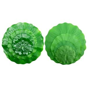 Feuilles de bananier simulées feuilles de lotus simulées décorations de magasin de fruits napperons de table feuilles de bananier <span class=keywords><strong>collées</strong></span> - Product Image 6