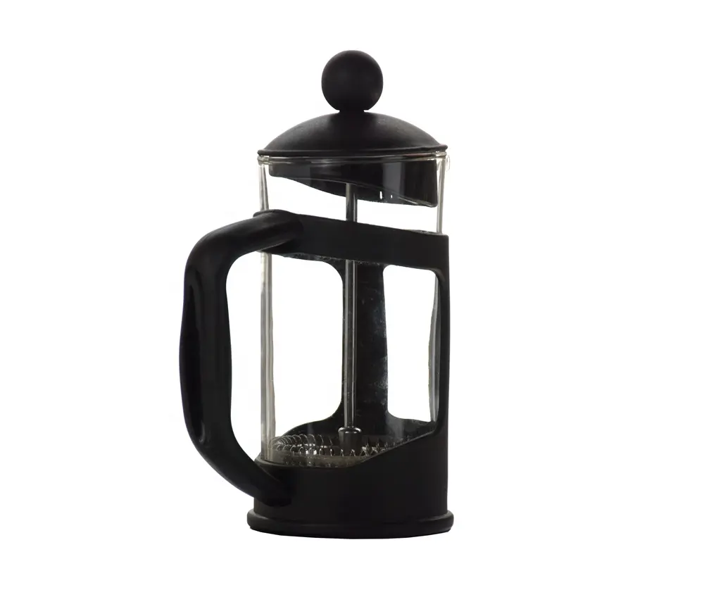 س Ecocoffee صانع القهوة الفرنسي بنوع الضغط الفولاذ المقاوم للصدأ كافيتيري القهوة ماكينة إعداد الشاي وعاء
