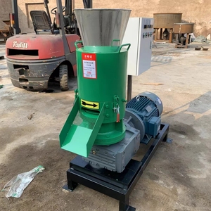 Molino de pellets de combustible de aserrín de madera de alta productividad 400-600 Kg/H, troquel plano, máquina automática de fabricación de pellets de madera de biomasa, cáscara de arroz - Product Image 6