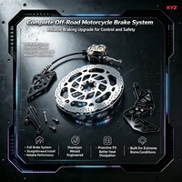 Kit de disque de frein arrière en aluminium CNC Surron Light Bee X Talaria Sting MX4 Ultra Bee KYZ, haute performance, tout-terrain, amélioration modifiée robuste