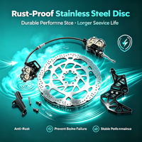 Support de mise à niveau du système de freinage arrière à disque en aluminium 6061 2Cr13 pour Surron Light Bee X Talaria MX4/MX3 Ultra Bee, nouvelle moto électrique tout-terrain