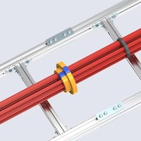 Venta al por mayor, 4 colores, administrador de cables de red, peine, tocador, dispositivo de clasificación y clasificación de cables