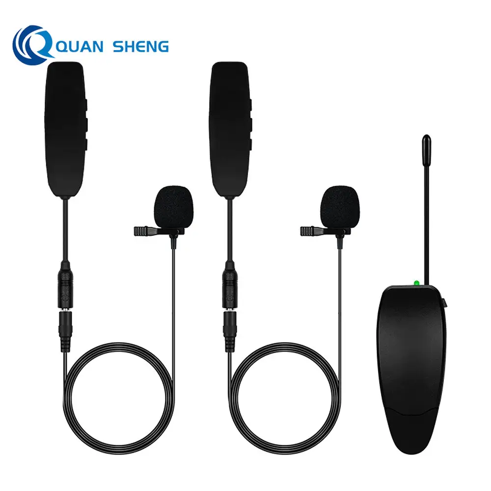 FG2 Uhf Portable Microfone Recording Interview Lavalier Microphone Headset Wireless Micrfono for Teaching
