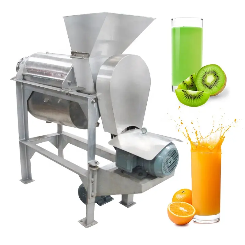 Ticari meyve Pulper küçük hindistan cevizi sütü sıkacağı makinesi pancar Apple Caraud suyu yapmak pres makinesi