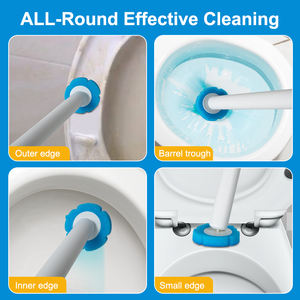 Holamopa יעיל ניקוי ערכת wand נקי ערכת wand עם ראש פלסטיק refillable ניקוי מברשות - Product Image 6