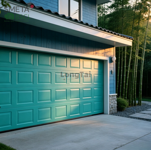 Porte de garage sectionnelle en acier coloré moderne ANDEXIN, design élégant pour le développement <span class=keywords><strong>immobilier</strong></span> - Product Image 5