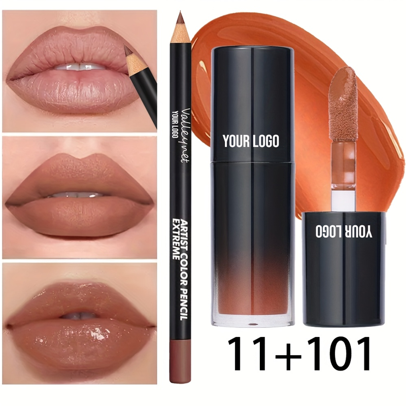 Matte Lip Liner and Lipstick Set