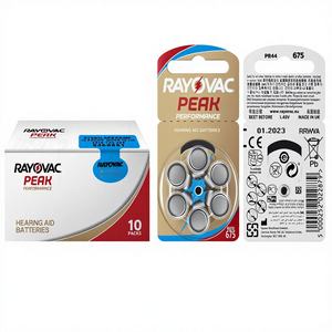 Amplificador de Audición OTC para <span class=keywords><strong>Rayovac</strong></span>, Compatible con Baterías de Audición de Zinc-Aire Peak de Varios Tamaños (10, 13, 312, 675), Producto de Calidad - Product Image 1