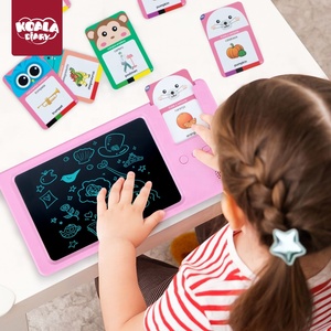 Machine d'apprentissage en plastique, jouet éducatif avec tableau de lecture et de dessin, insertion de cartes, prend en charge <span class=keywords><strong>l</strong></span>'anglais, le russe, <span class=keywords><strong>l</strong></span>'<span class=keywords><strong>espagnol</strong></span> - Product Image 2