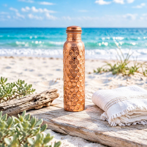 Wholesale Copper <b>Water</b> <b>Bottles</b> for Importers Retailers Distributors and Bulk Buyers Premium <b>Metal</b> Drinkware - Product Image 1