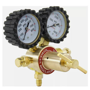 ตัวปรับแรงดันไนโตรเจนแรงดันสูง พร้อมเกจวัดแรงดันไนโตรเจนทองเหลือง 0-800PSI เกลียวใน G5/8 สำหรับแก๊ส CO2 ส่งออกจากเวียดนาม - Product Image 2