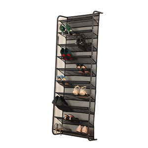 10 Tier Hanging <strong>Shoe</strong> Storage <strong>Rack</strong> <strong>the</strong> Door <strong>Shoe</strong> <strong>Rack</strong> for Closet Pantry Over <strong>the</strong> Door <strong>Shoe</strong> Organizer <strong>Wall</strong> Floating Shelves - Product Image 1