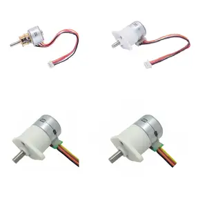 China fabricante alta precisão 3v 5v 12v mini dc motor de passo microfone com caixa de velocidades