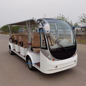 Autobús Turístico de Gasolina Animado Más Vendido, Autobús de Transporte de Pasajeros a Gasolina, Productos de Autobuses Turísticos de 11/14 Asientos - Product Image 4