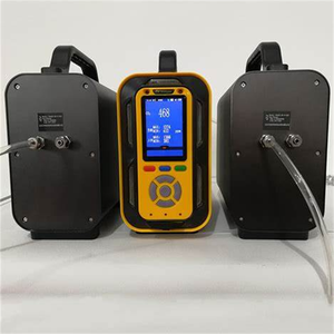 เครื่องตรวจจับก๊าซหลายชนิดคุณภาพสูง WOBO แบบปั๊ม 0-100000ppm สำหรับตรวจจับแอมโมเนียและฮีเลียม มาตรฐาน IP65 สำหรับงานเหมือง ผลิตในสหรัฐอเมริกา ความแม่นยำ 3% รุ่นที่ 1 - Product Image 2