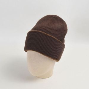 2024 New Arrival Autumn Winter Warm <b>Hat</b> Fashion Women Men Two Tone 100% Pure Wool Beanie <b>Hat</b> - Product Image 3