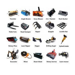 เครื่องยนต์ดีเซลขนาดเล็กรถตักขนาดเล็กพร้อมถังเครื่องเป่าหิมะและกระปุกเกียร์ - Product Image 6