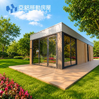 Maisons préfabriquées de petite taille, conception personnalisée pour maison d'hôtes de jardin et maisons modulaires à une seule largeur, idéales pour le glamping, le camping, les hôtels et les complexes hôteliers