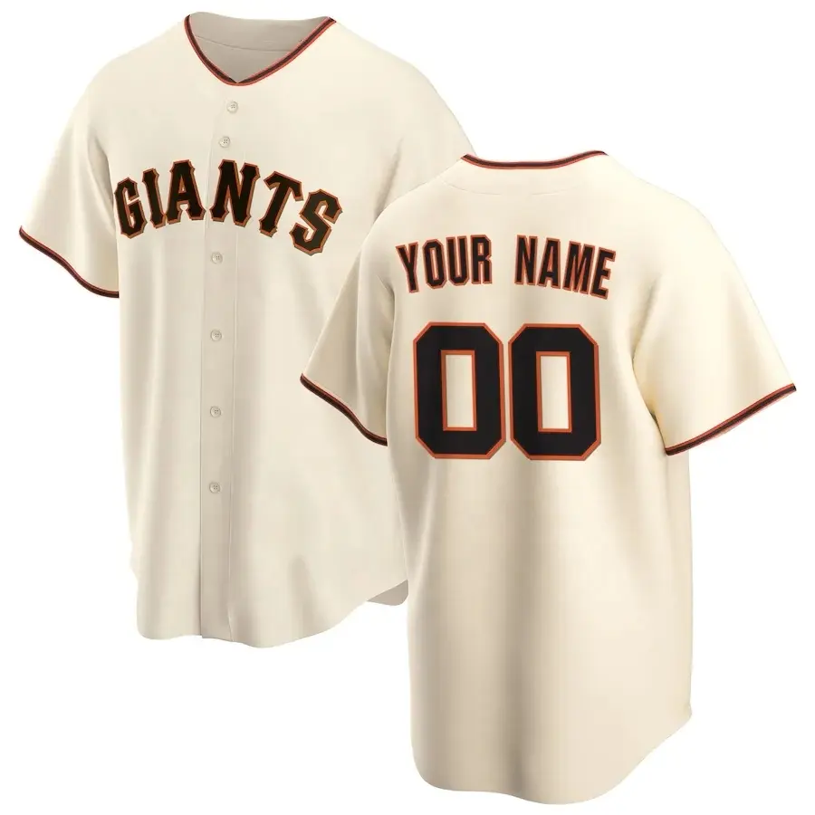 2023 Mens San Francisco Custom Best #5 Mike Yastrzemski 35 Brandon 28 Buster Posey Stitched Baseball Jersey