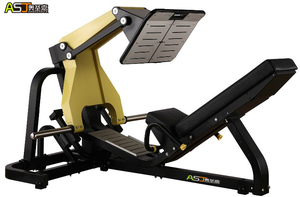 <span class=keywords><strong>Presse</strong></span> à jambes ASJ à 45 degrés à charge libre, équipement commercial de <span class=keywords><strong>presse</strong></span> à jambes à roulement linéaire pour la force des <span class=keywords><strong>quadriceps</strong></span> et des fessiers - Product Image 2