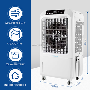 Ventilateur climatiseur portable 3 en 1, tour de refroidissement par évaporation, refroidisseur d'air évaporatif portable, climatiseur - Product Image 3