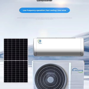 Aire Acondicionado Split Híbrido Solar de Accionamiento Directo de 24000 BTU, Bajo Nivel de Ruido para Uso Doméstico, Capacidad de Refrigeración de 24000 BTU, Ofrece Eficiencia - Product Image 1