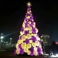 شجرة عيد الميلاد مول الديكور خارج 5 متر 8 متر 10 متر 15 متر 20 متر كبيرة منبثقة رخيصة شجرة عيد الميلاد 15 متر مع مخروط عيد الميلاد المضاء