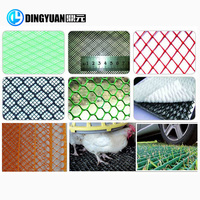 Filet en plastique pour volaille, poulet, volière, machine de fabrication de filet plat, extrudeuse de filet, prix d'usine