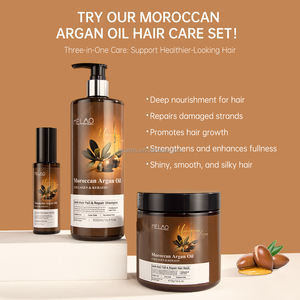 Masque de soin capillaire à la kératine et au collagène OEM avec huile d'argan pour la restauration des cheveux abîmés, cheveux brillants, lisses et soyeux, traitement à la kératine - Product Image 5