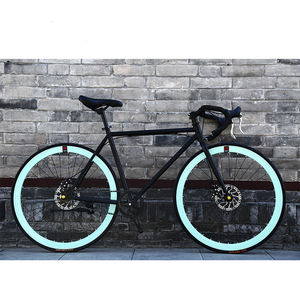 دراجة هوائية رياضية للبالغين بإطار من الفولاذ عالي الكربون، خفيفة الوزن للغاية، مع فرامل قرصية، مقاس 24 بوصة و26 بوصة، إطارات صلبة للطرق - Product Image 4