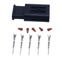 Conectores Eléctricos de Cableado Automotriz de 5 Pines 6189-1046/6189-1083 para Medidor de Flujo de Aire MAF TS, Macho/Hembra, Cobre/Nylon