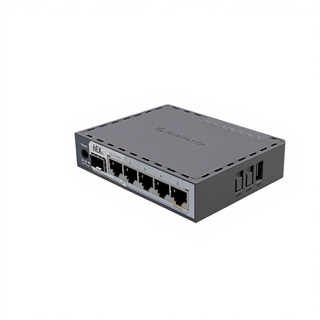 Mikrotik HEX S Router (2025) with 2.5G SFP 1000Mbps Ethernet Dual-Core CPU Upgraded ROS Software