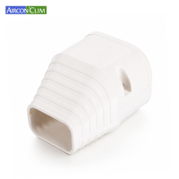 Cache-câbles décoratif GG pour climatiseur, 2m, anti-UV, en PVC, pour dissimuler les conduites de mini-split, outils de finition pratiques