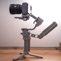 DJI RS4 Mini Creator Combo Léger pour We-Media, Stabilisateur de Caméra Vlog Antichoc pour Téléphone Mobile avec Suivi Intelligent et PTZ